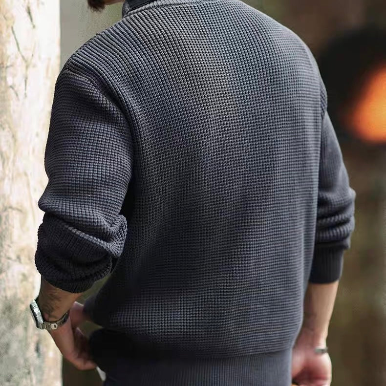 フェイクレイヤード ニット プルオーバー(1Color)250852