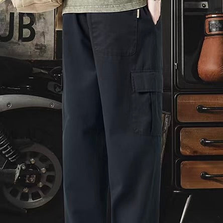 裾タック入り ワイド カーゴパンツ(2Colors)251057