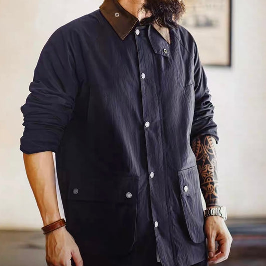 防水 レトロ ハンティングジャケット(1Color)250808