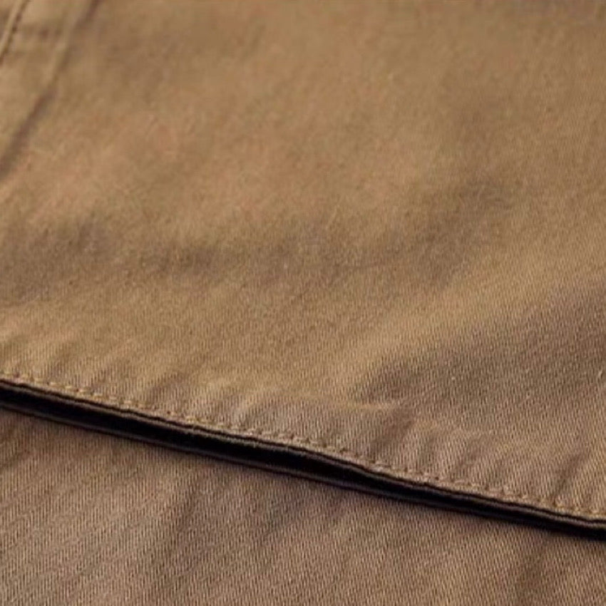 ヴィンテージテイスト シンプル ワークシャツ(1Color)240765