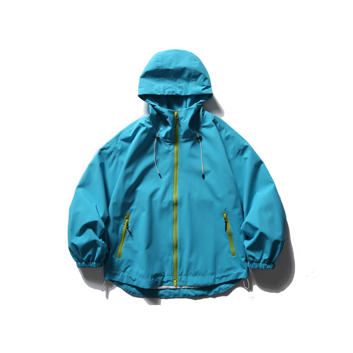 ワンポイントカラー シンプル マウンテンパーカー(6Colors)250710