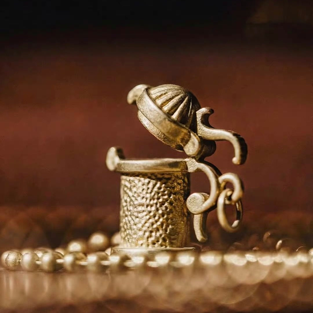 ティーポットモチーフ レトロ ネックレス(1Color)260089