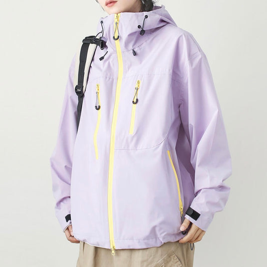 マルチポケット フード付カラージャケット(3Colors)250686