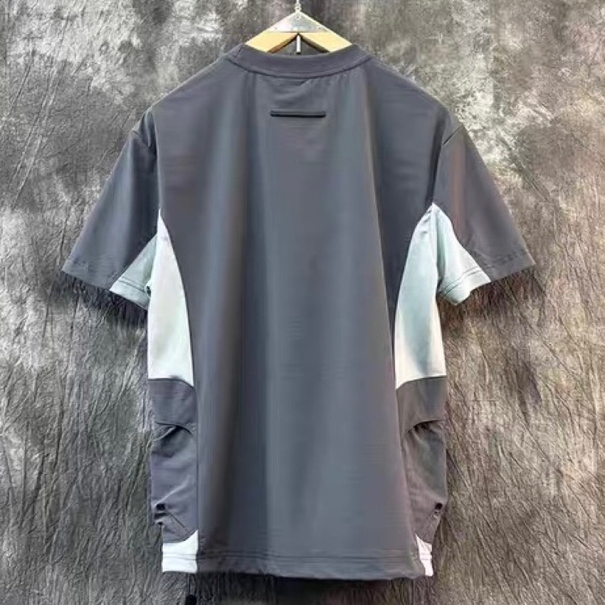 速乾 裾ドローコード スポーツTシャツ(2Colors)250559
