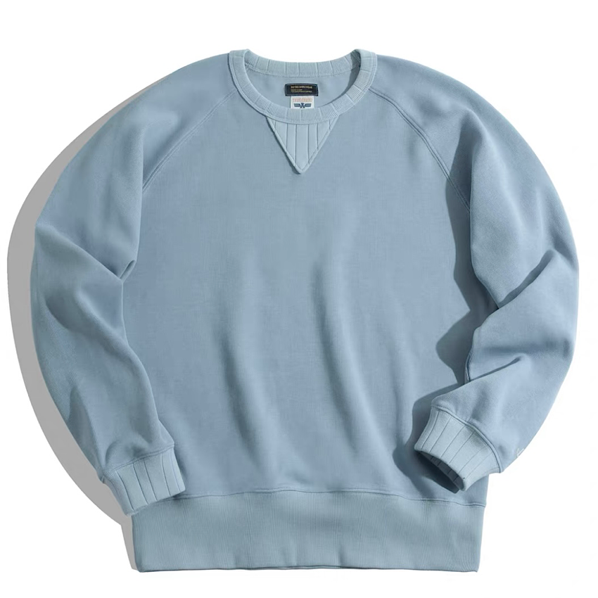 Vガゼット付 ラグランスリーブ プルオーバー(4Colors)240897