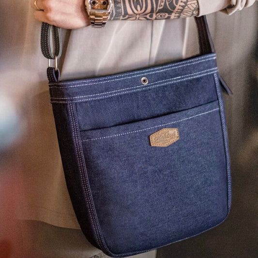 ウォッシュドデニム ショルダーバッグ(1Color)250070