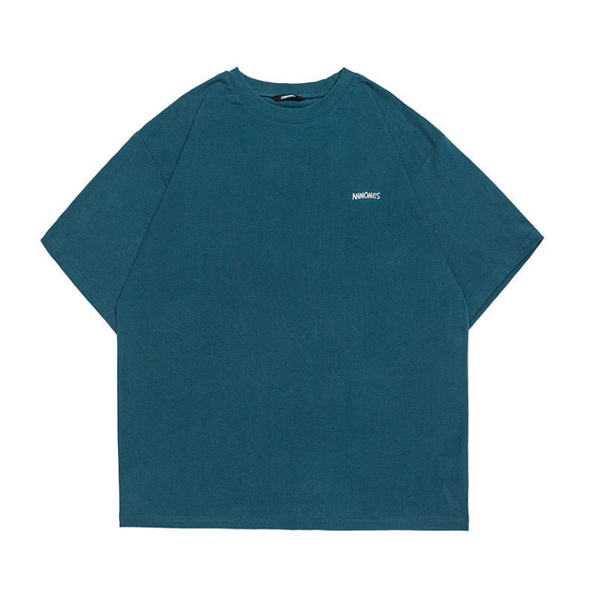 ワンポイントロゴ ベーシック Tシャツ(5Colors)250582