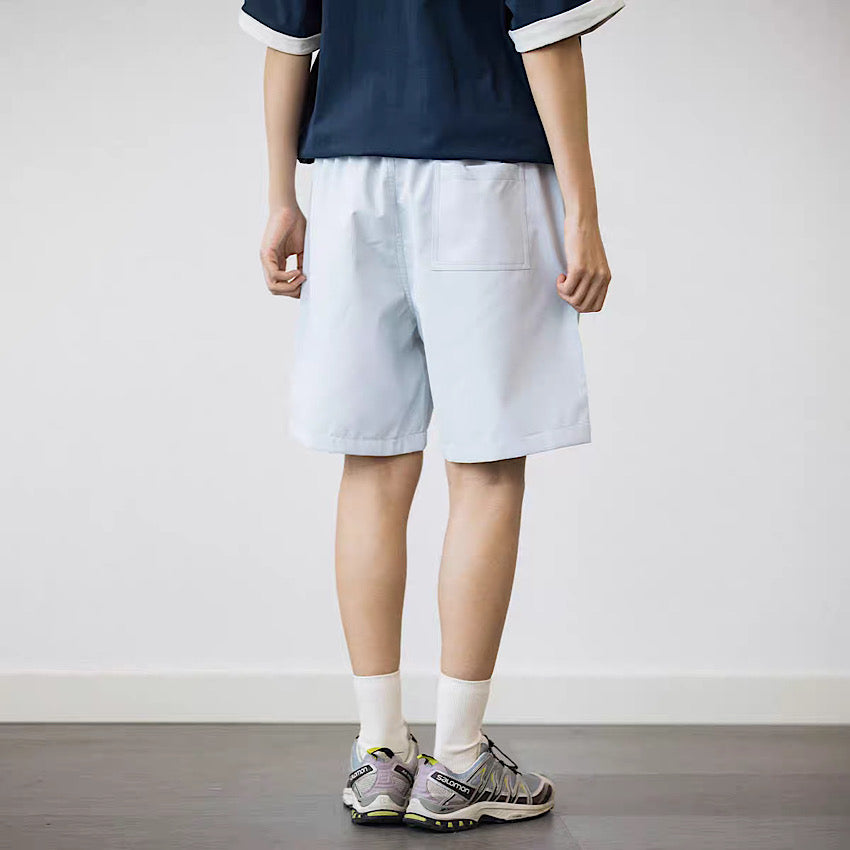 ワンポイントロゴ 多機能 ハーフパンツ(3Colors)250379