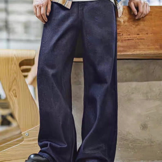 赤耳 ワイドストレート デニムパンツ(1Color)250697