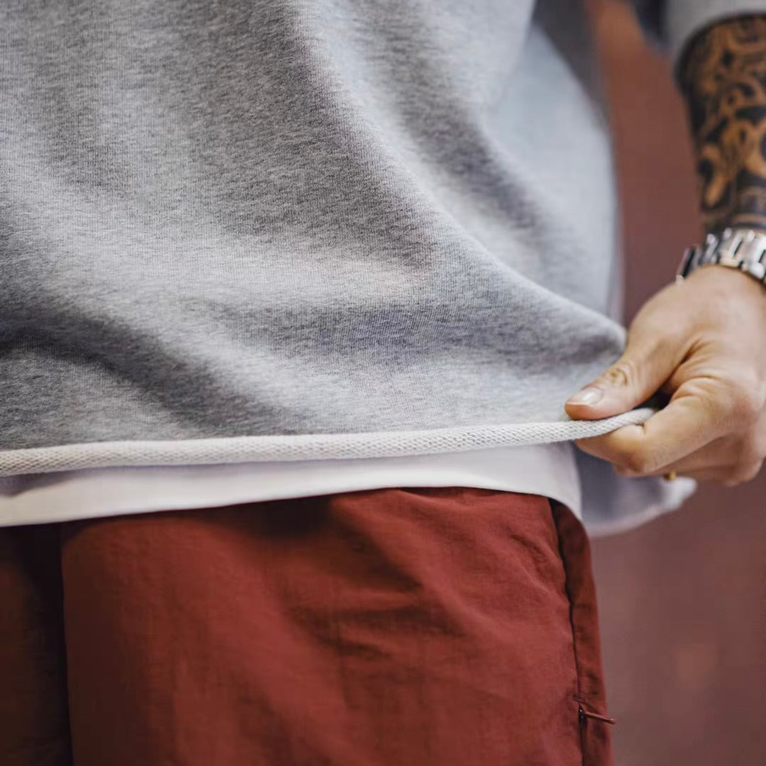 刺繍 プリント スウェットプルオーバー(1Color)260136