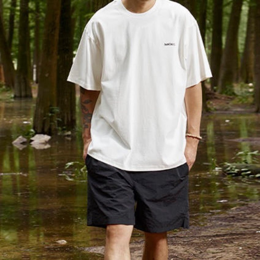 ワンポイントロゴ ベーシック Tシャツ(5Colors)250582