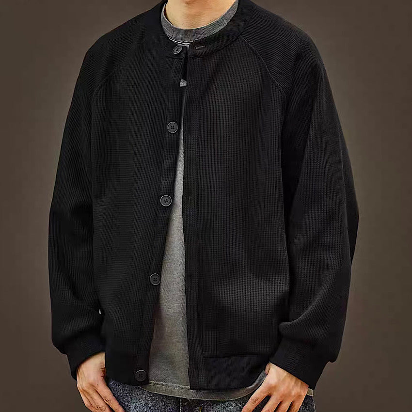 シンプル スウェット カーディガン(4Colors)250184