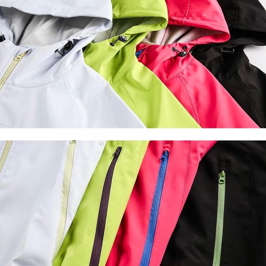 ビッグポケット シンプル フード付ジャケット(4Colors)250680