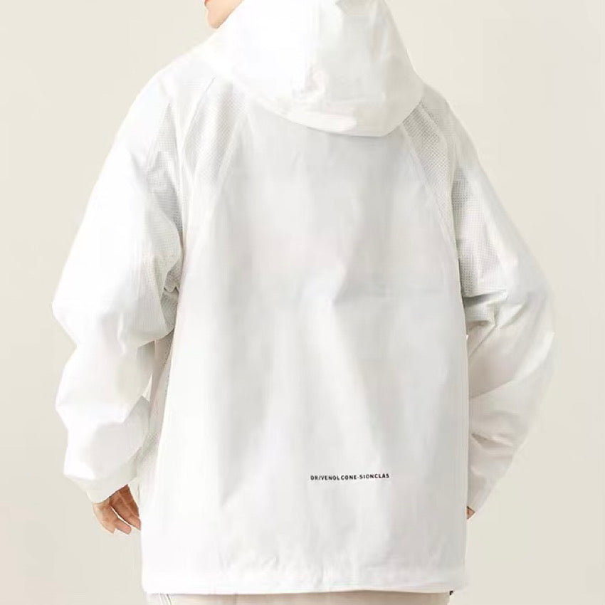 裾ドローコード ワンポイントロゴ ライトジャケット(4Colors)250193