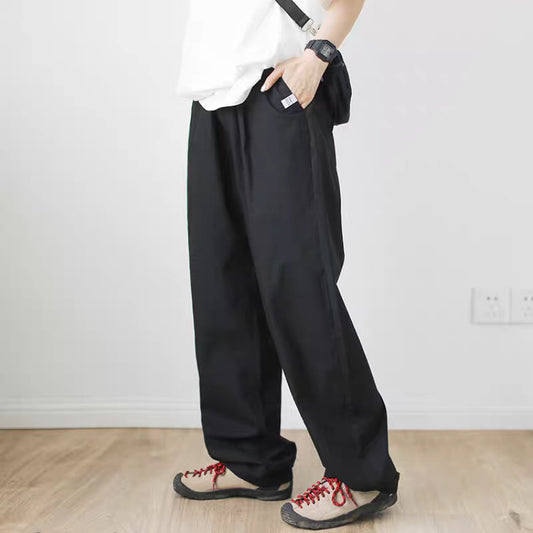 リラックス ルーズ ワイドストレートパンツ(3Colors)240378