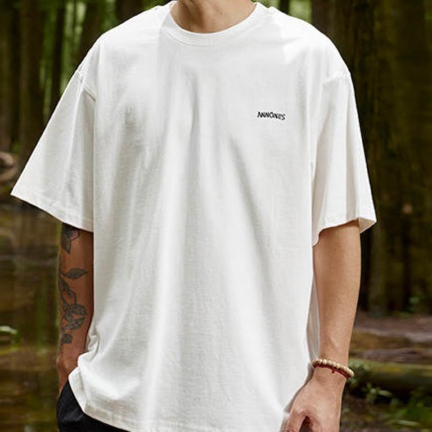 ワンポイントロゴ ベーシック Tシャツ(5Colors)250582