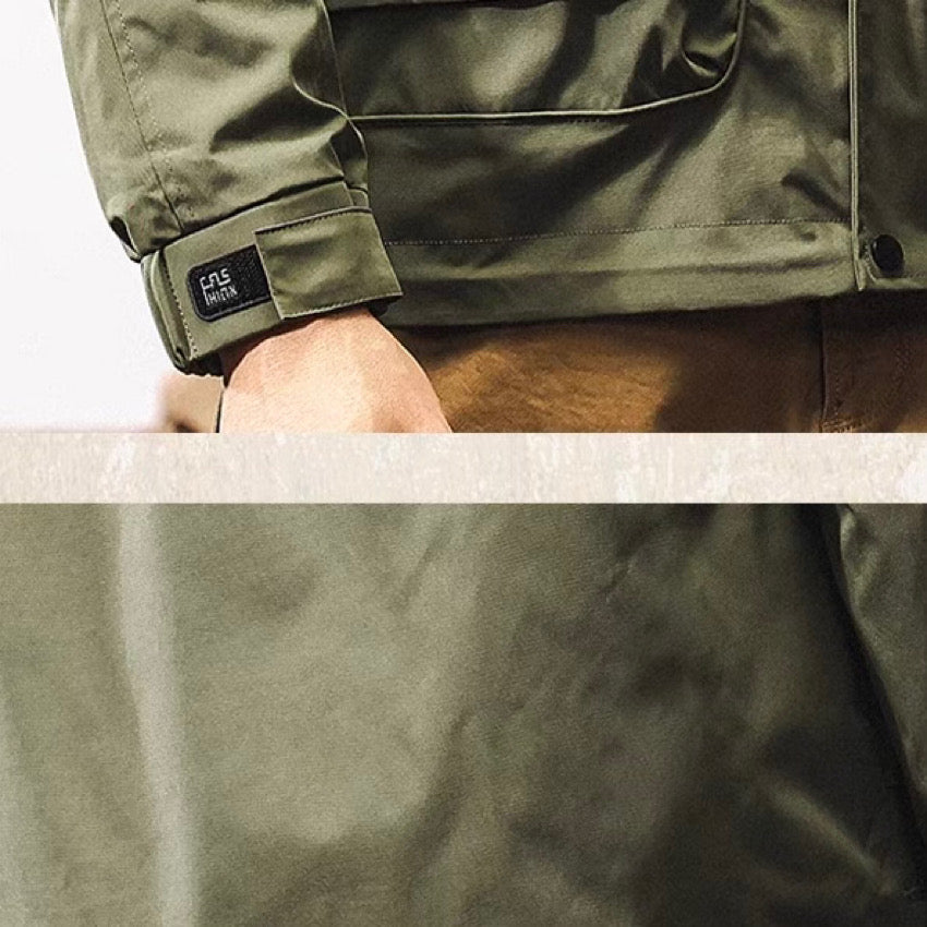 デザインポケット フード付ワークジャケット(3Colors)250023