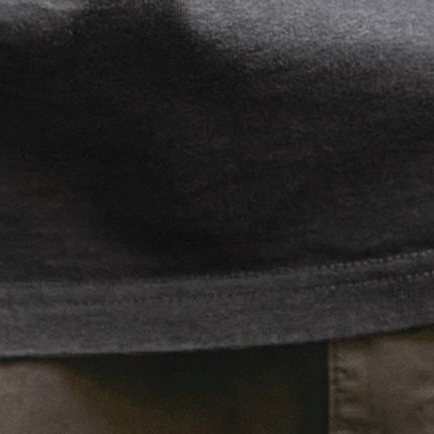 ウォッシュドコットン ヘンリーネック長袖Tシャツ(2Colors)240688