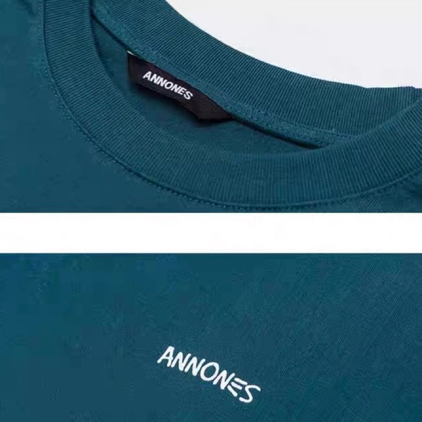 ワンポイントロゴ ベーシック Tシャツ(5Colors)250582