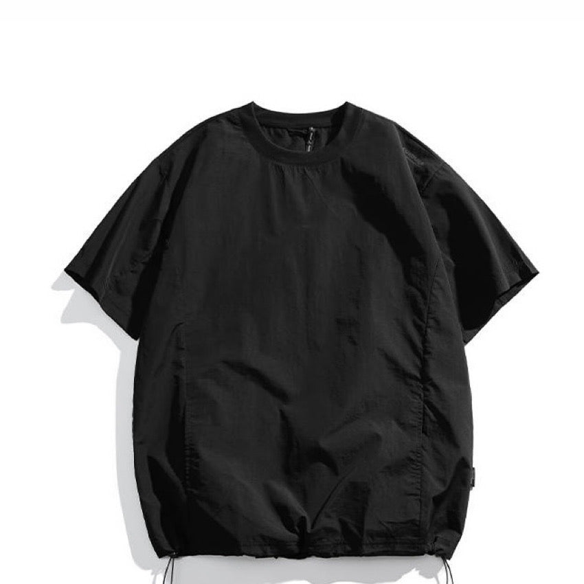裾ドローコード ポケット付Tシャツ(3Colors)250558