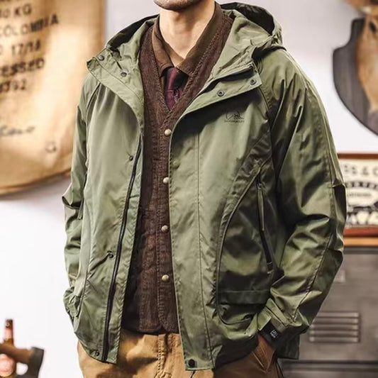 デザインポケット フード付ワークジャケット(3Colors)250023