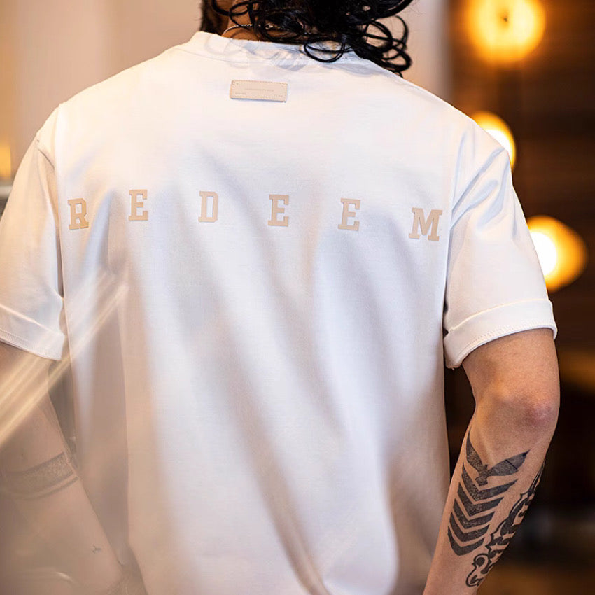 ビッグロゴ ヘンリーネックTシャツ(2Colors)250339