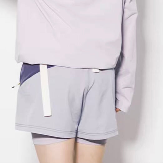 スパッツ付 ライト ショートパンツ(6Colors)260220