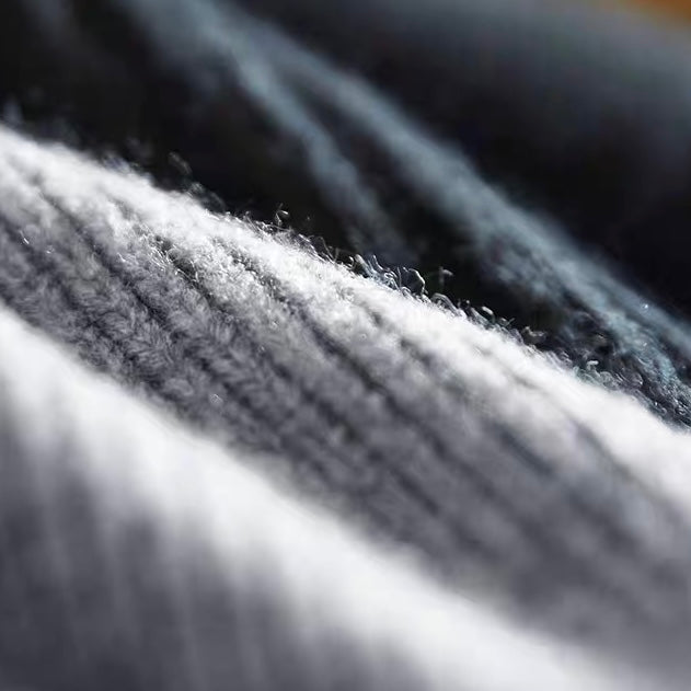 ハーフジップ ハイネック セーター(2Colors)250891