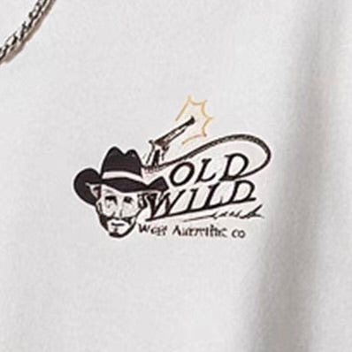 レトロプリント 長袖Tシャツ(1Color)260745