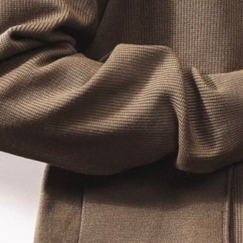 ロゴ付 Vネック カーディガン(3Colors)241182