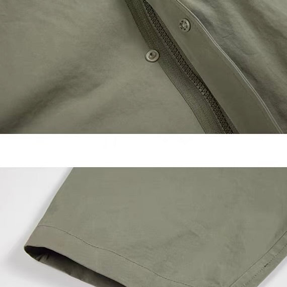 スタンドカラー シンプル スプリングジャケット(2Colors)260194