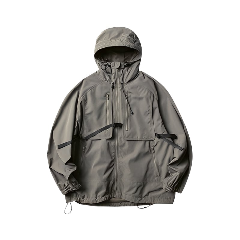 ジップアップ マルチポケット マウンテンジャケット(2Colors)- A130
