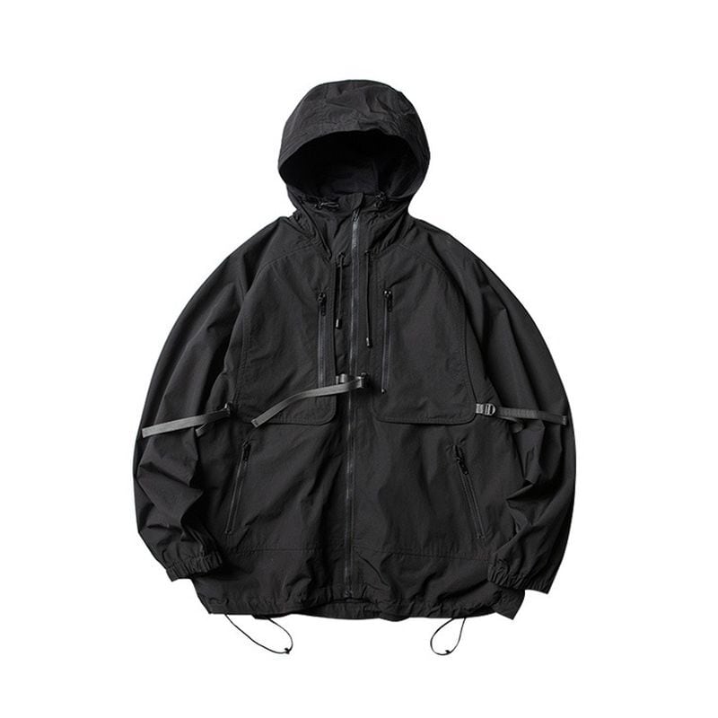 ジップアップ マルチポケット マウンテンジャケット(2Colors)- A130