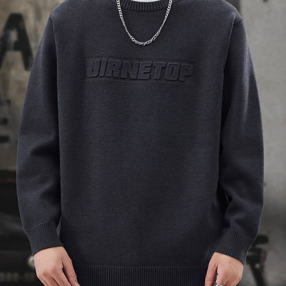 立体ロゴ ニットプルオーバー（1Color）251075