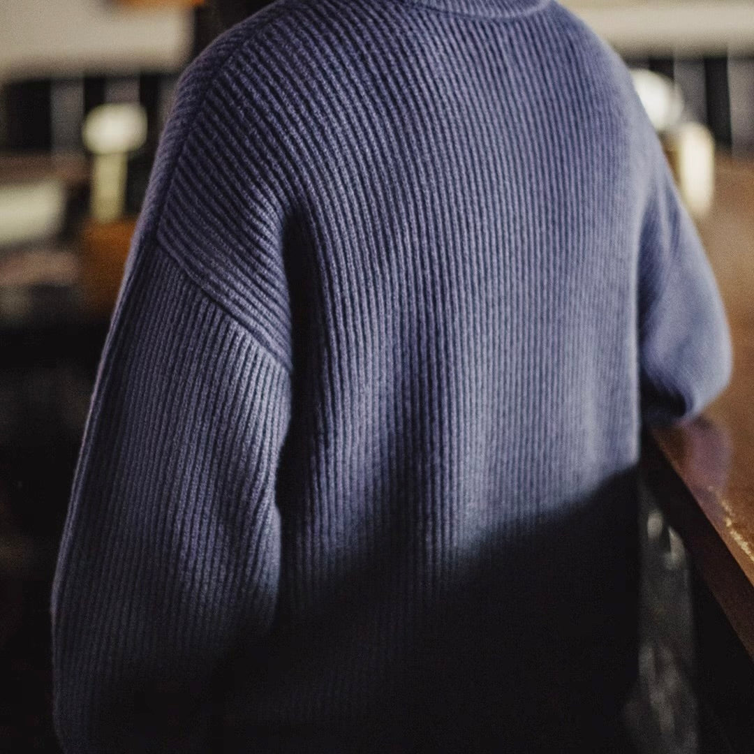 シンプル リブニット セーター（1Color）250957