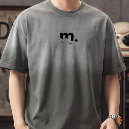 ワンポイントロゴ グラデーションTシャツ（4Colors）260386