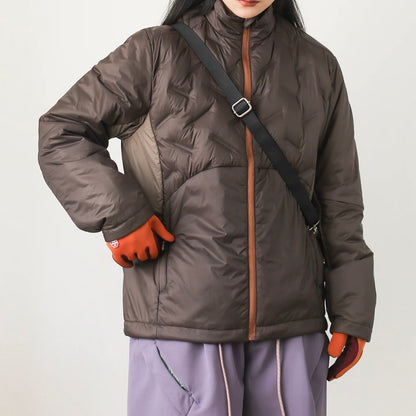 切り替えデザイン ダウンジャケット（4Colors）250923