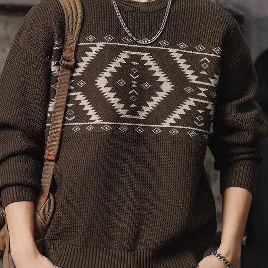 ネイティブモチーフ セーター（3Colors）251015