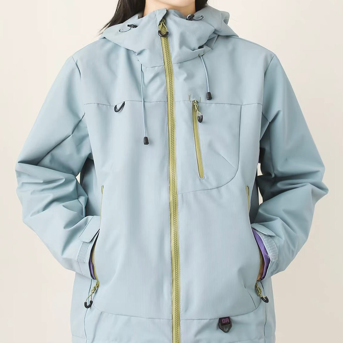 アクセントカラージップ マルチポケット付ジャケット（5Colors）260062