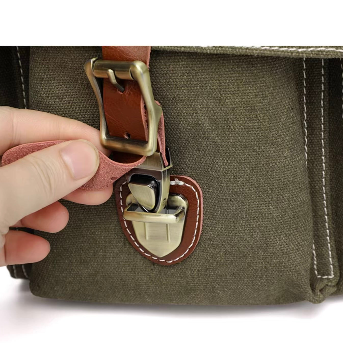 レトロ キャンバス ミニショルダーバッグ（1Color）260162