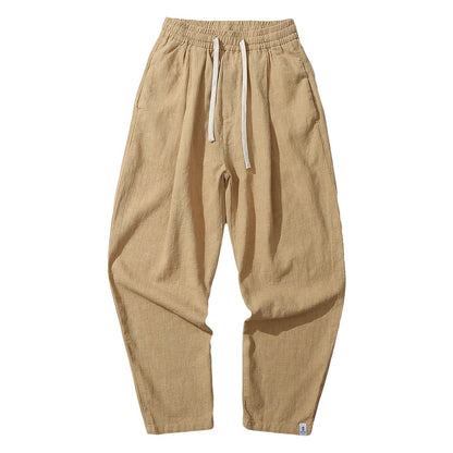 コットンリネン テーパード イージーパンツ（5Colors）250381