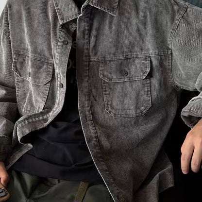 ウォッシュド コーデュロイ ワークシャツ（3Colors）250889