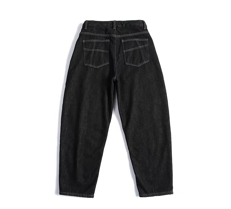 立体パターン ウォッシュドデニムパンツ（1Color）260125