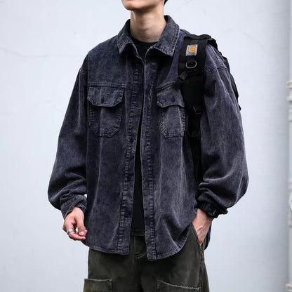 ウォッシュド コーデュロイ ワークシャツ（3Colors）250889