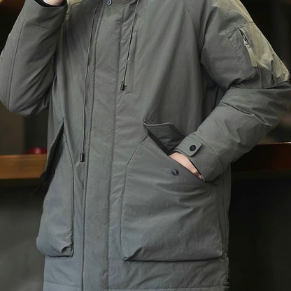 ミドル丈 ワークダウンジャケット（2Colors）251023