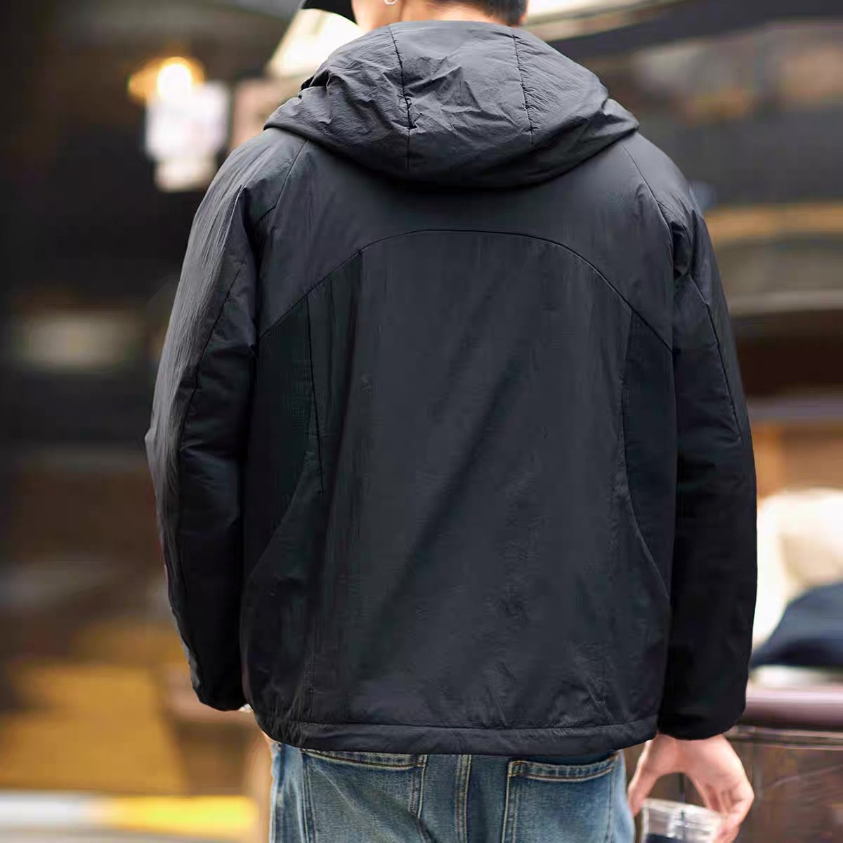 フード付 シンプル ライトジャケット（2Colors）250879