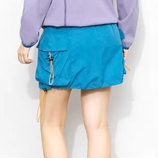 ビッグポケット付 ワーク ミニスカート（4Colors）260448