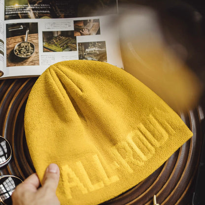 ルーズ ビッグロゴ ニット帽（1Color）250956