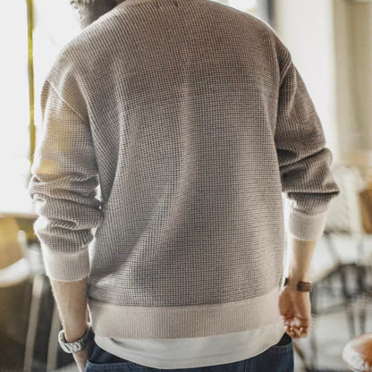 クルーネック シンプル セーター（1Color）260003