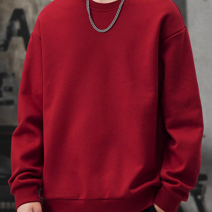 ドロップショルダー 裏起毛 スウェットプルオーバー（1Color）251089